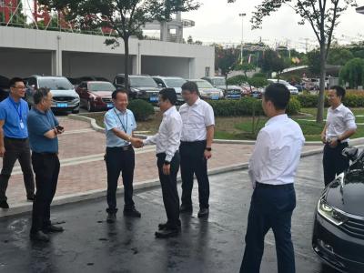 武进区区长陈志良一行莅临PA视讯游戏集团参观指导！